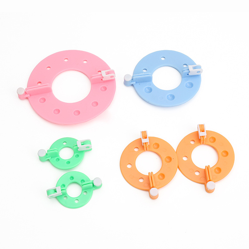 Pom Pom Maker Tool - El yapımı iplik topu makinesi, el