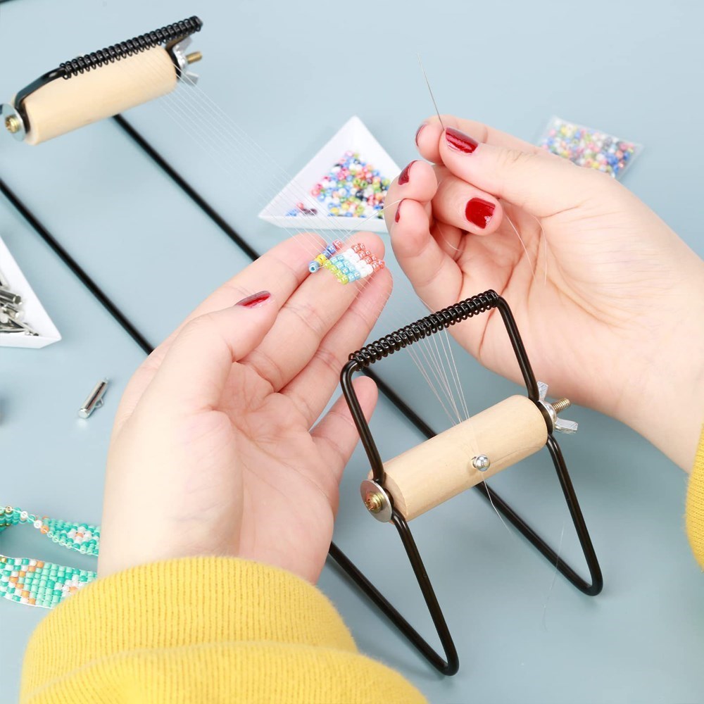 Pom Pom Maker Tool - Dokuma boncuk tezgah kolay kullanımlı DIY