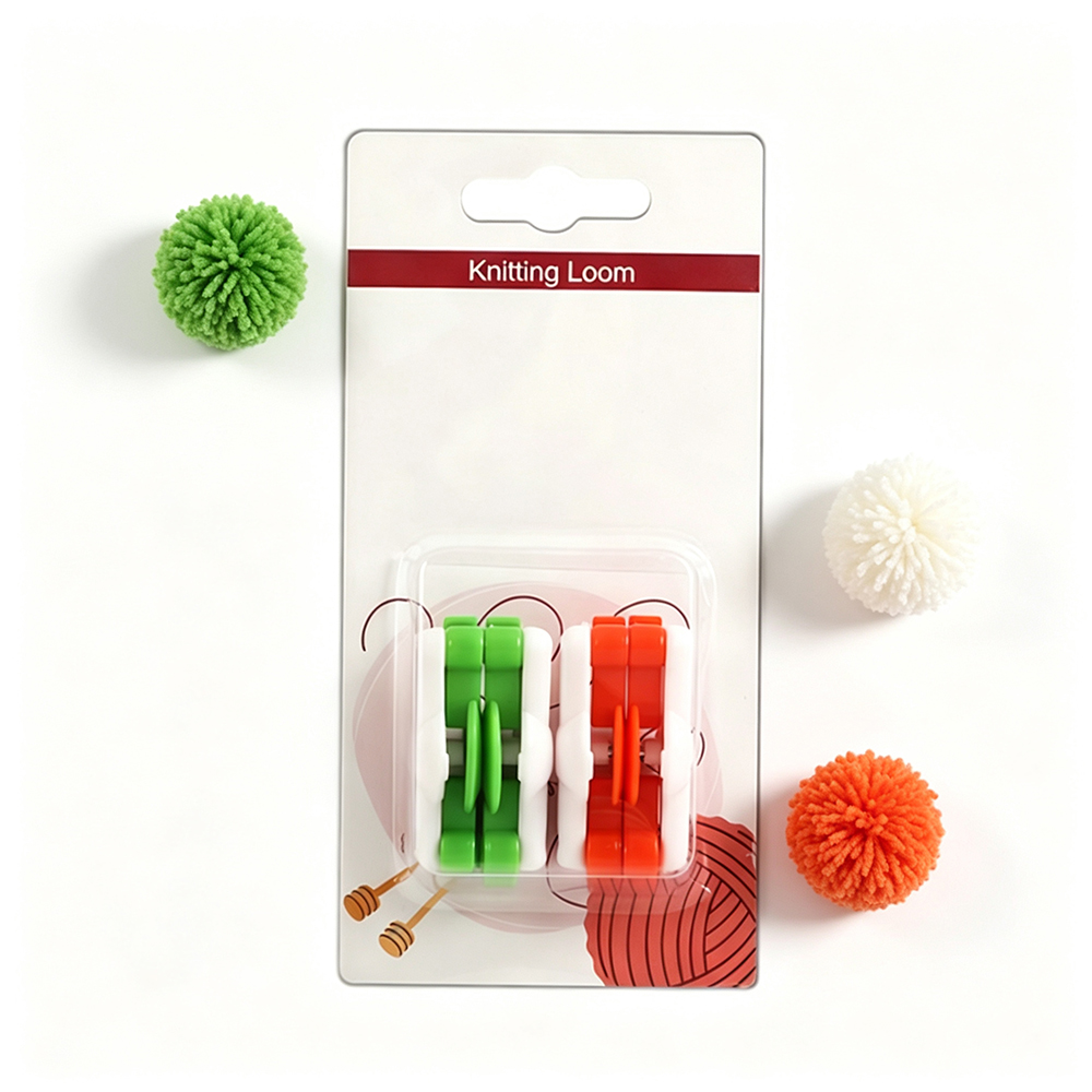 Pom Pom Maker Tool - 2 adet/set El Yapımı İplik Topu