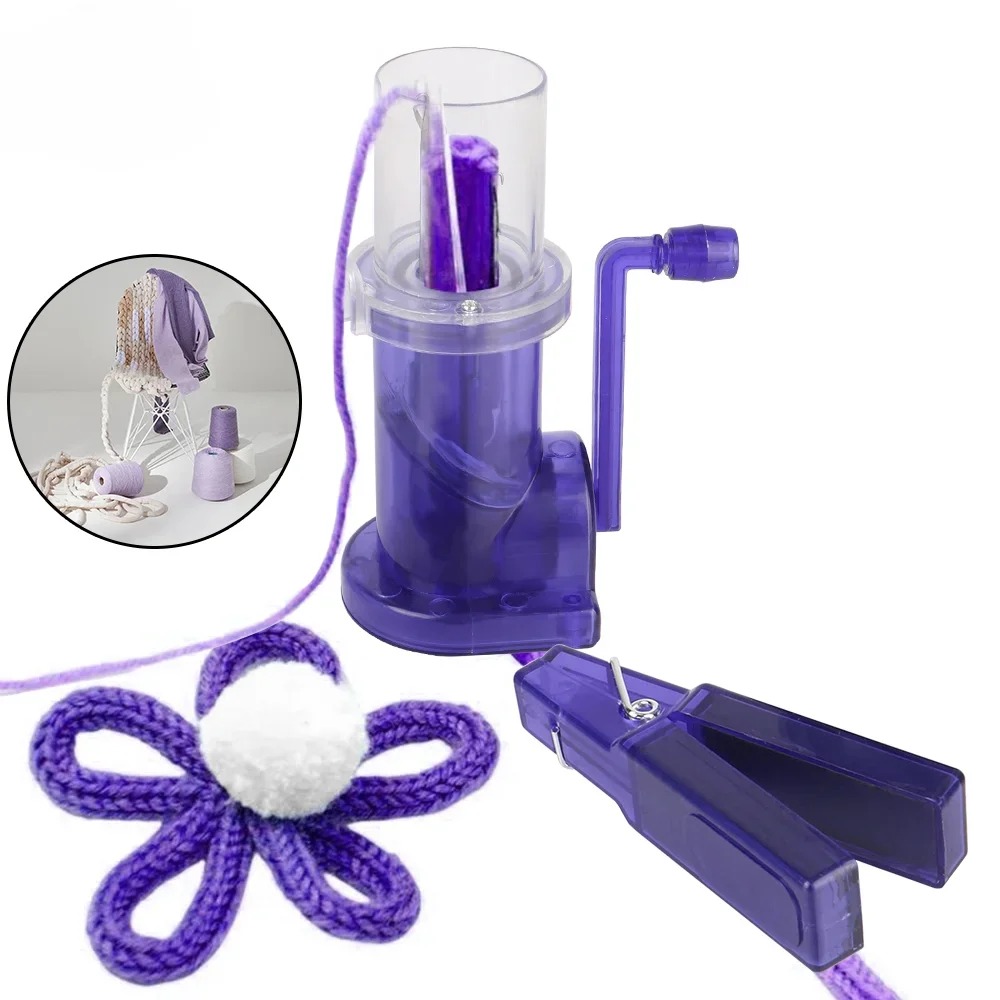 Taşınabilir El Örgü Makinesi,  - Pom Pom Maker Tool incelemesi ve fiyatı