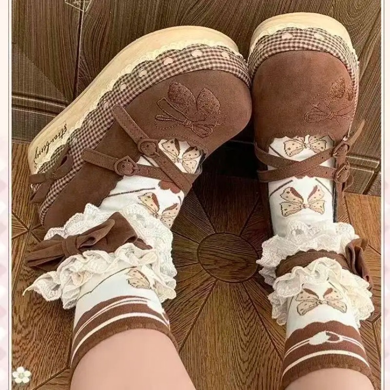 Lolita Yüksek Topuklu Boy Uzat - Embroidery Embellishments incelemesi ve fiyatı