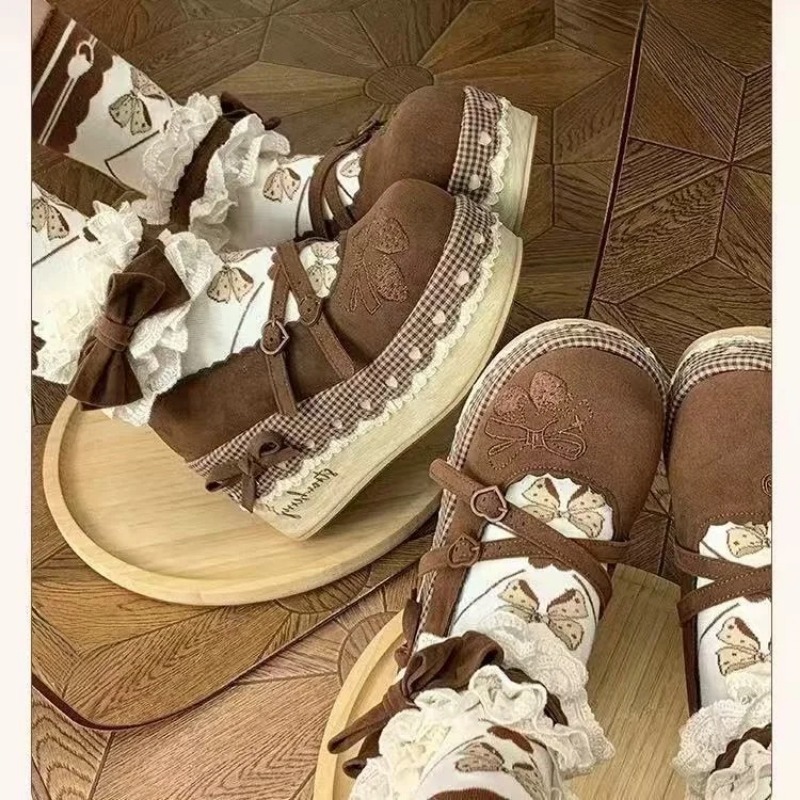 Lolita Yüksek Topuklu Boy Uzat - Embroidery Embellishments incelemesi ve fiyatı