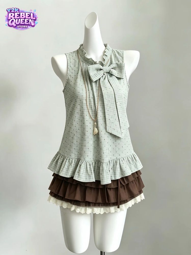 Japon Vintage Tarzı, İki Parça - Elastic Lace Trim incelemesi ve fiyatı