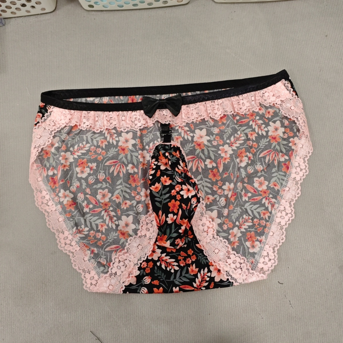 El Yapımı Çiçek Desenli Seksi  - Elastic Lace Trim incelemesi ve fiyatı